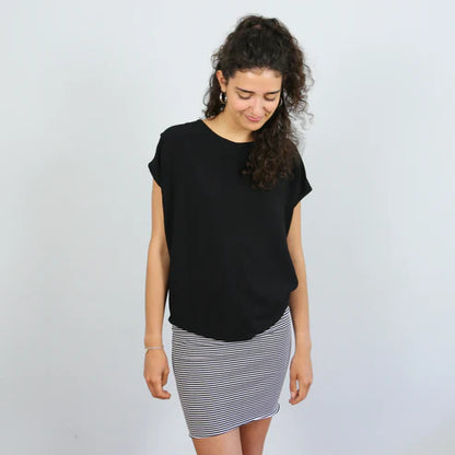 FRAU ILVIE • Bluse Rückenschlitz