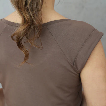 FRAU JOSY • Trägershirt PAPIERSCHNITT
