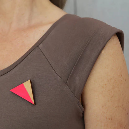 FRAU JOSY • Trägershirt PAPIERSCHNITT