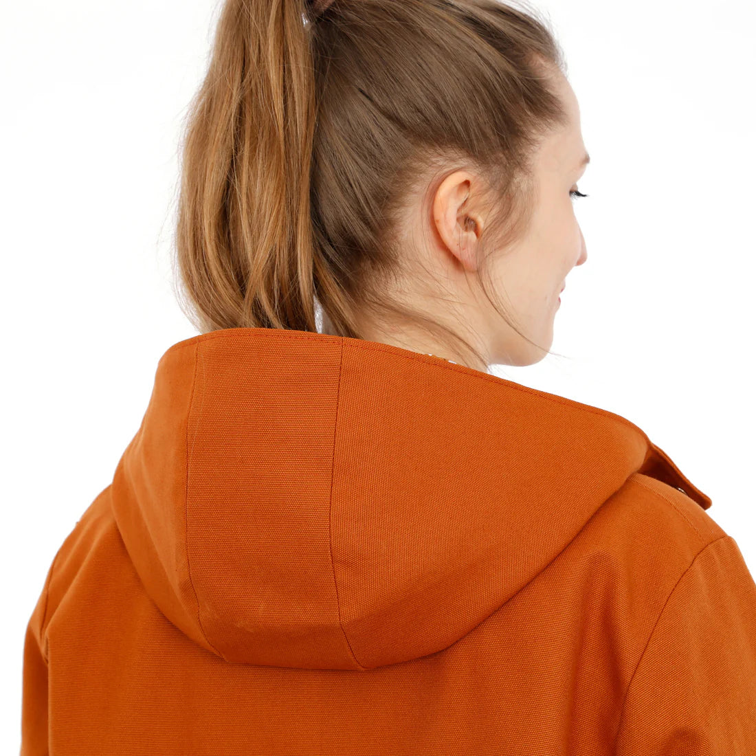 FRAU KARO • gefütterter Parka, PAPIERSCHNITT