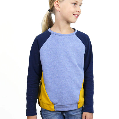LILLE • Raglansweater, PAPIERSCHNITT