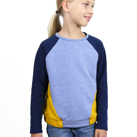 LILLE • Raglansweater, PAPIERSCHNITT