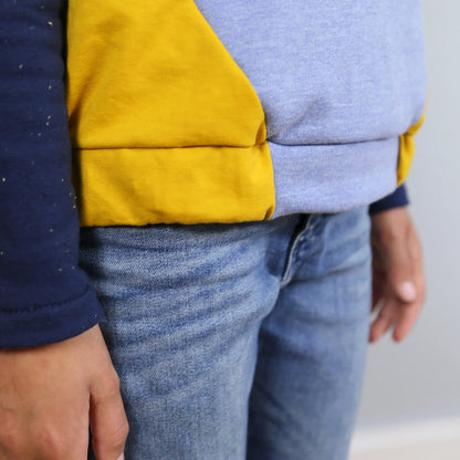 LILLE • Raglansweater, PAPIERSCHNITT