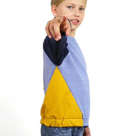 LILLE • Raglansweater, PAPIERSCHNITT