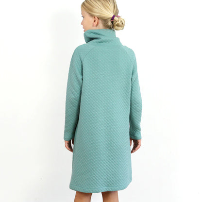 POLLY • Sweatkleid mit Rollkragen PAPIERSCHNITT