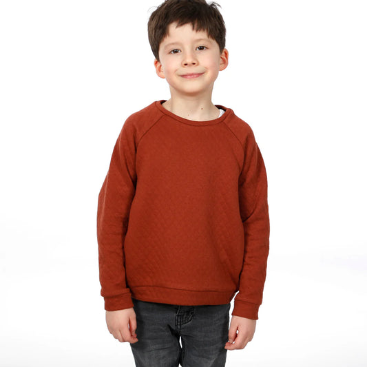 SVENNI • Pullover mit Raglanärmeln, PAPIERSCHNITT