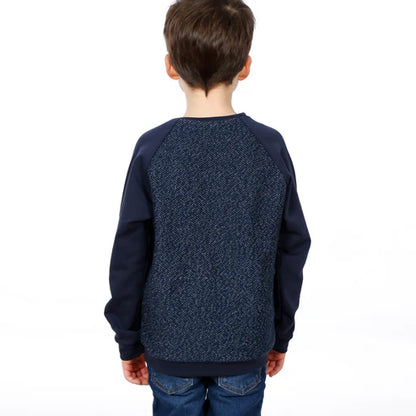 SVENNI • Pullover mit Raglanärmeln, PAPIERSCHNITT