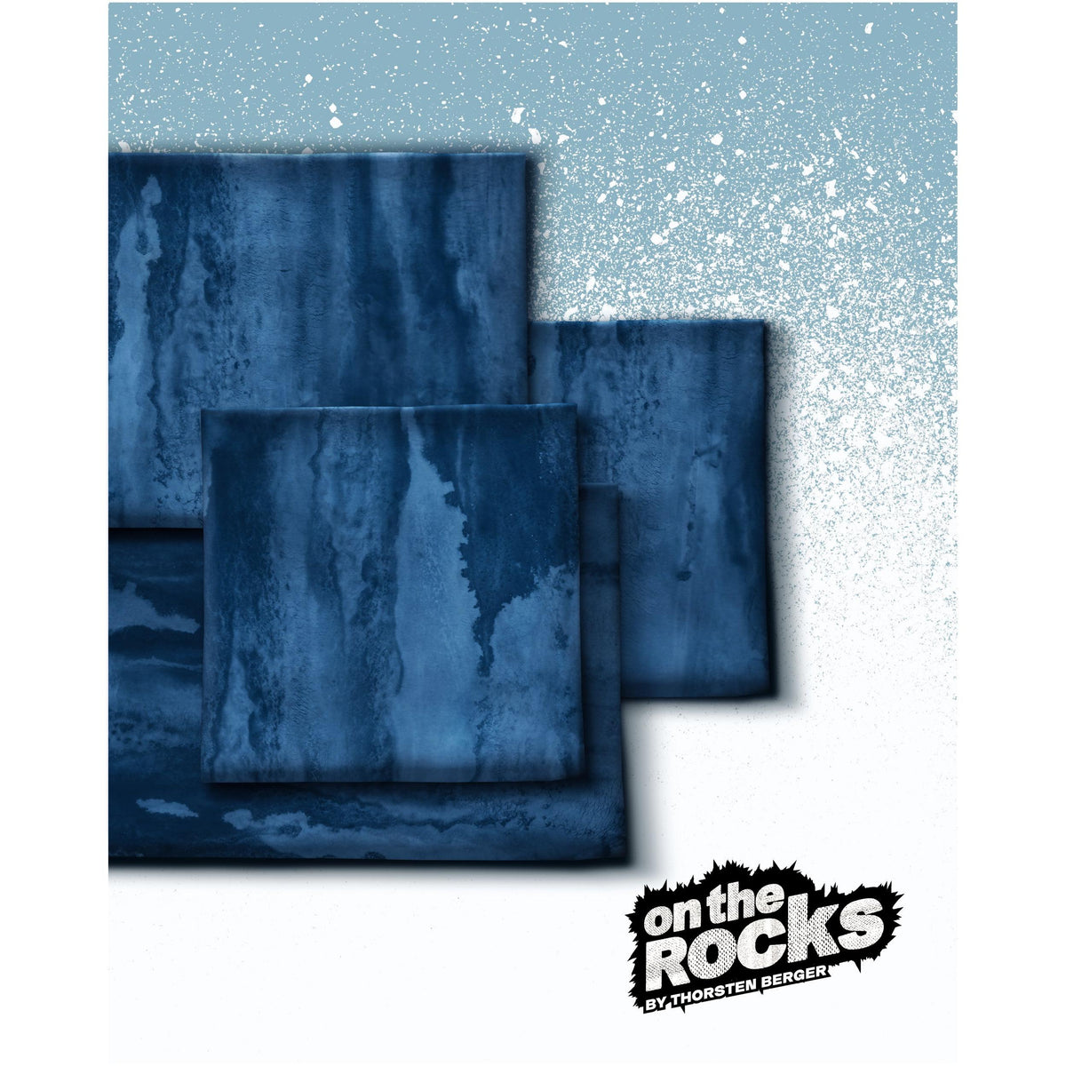 Softsweat "Blue Structure- On The Rocks" by Thorsten Berger, melange