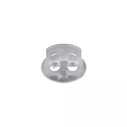 Kordelstopper/Durchlass 3mm, 2-Loch, 15mm
