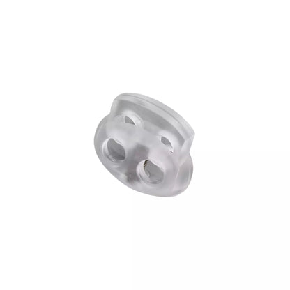 Kordelstopper/Durchlass 3mm, 2-Loch, 15mm
