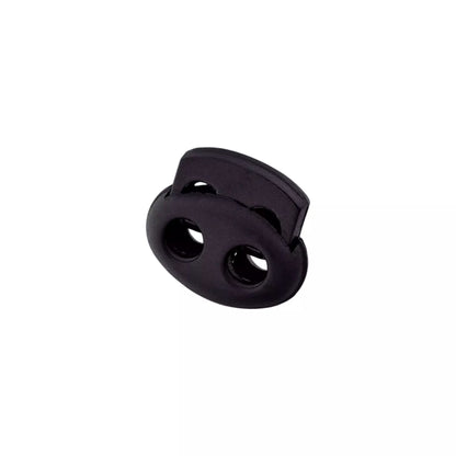 Kordelstopper/Durchlass 3mm, 2-Loch, 15mm