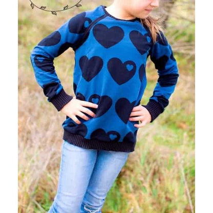 Hoodie für Kinder - Pullover - Schnittmuster - Vanja - Papierschnittmuster