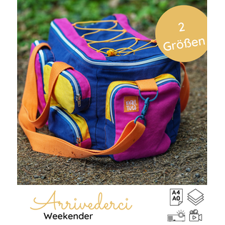 Papierschnittmuster Reisetasche Arrivederci – Lotte & Ludwig
