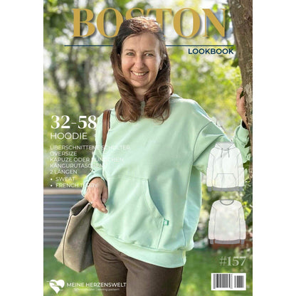 Hoodie für Damen – Schnittmuster – Boston