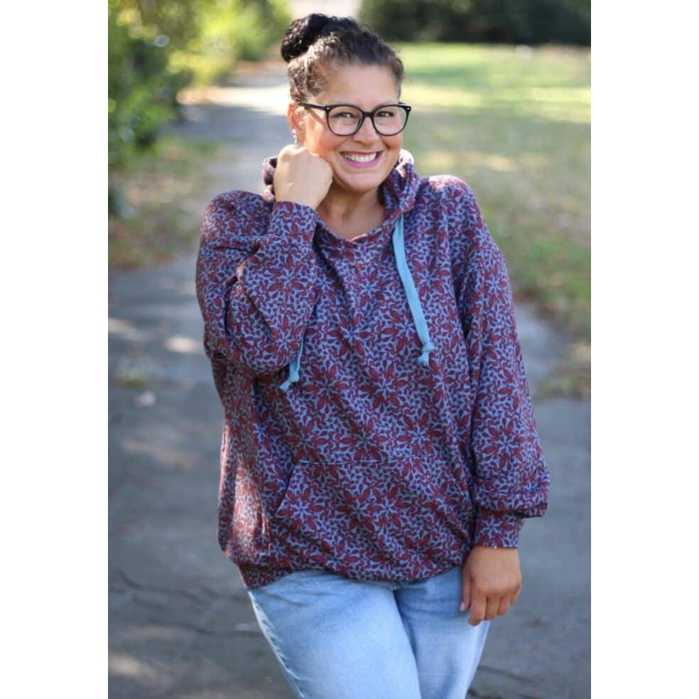 Hoodie für Damen – Schnittmuster – Boston