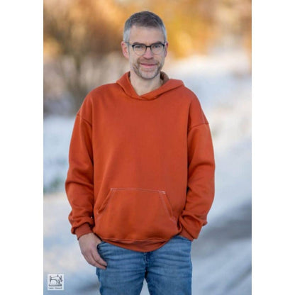 Hoodie für Herren – Schnittmuster – Boston