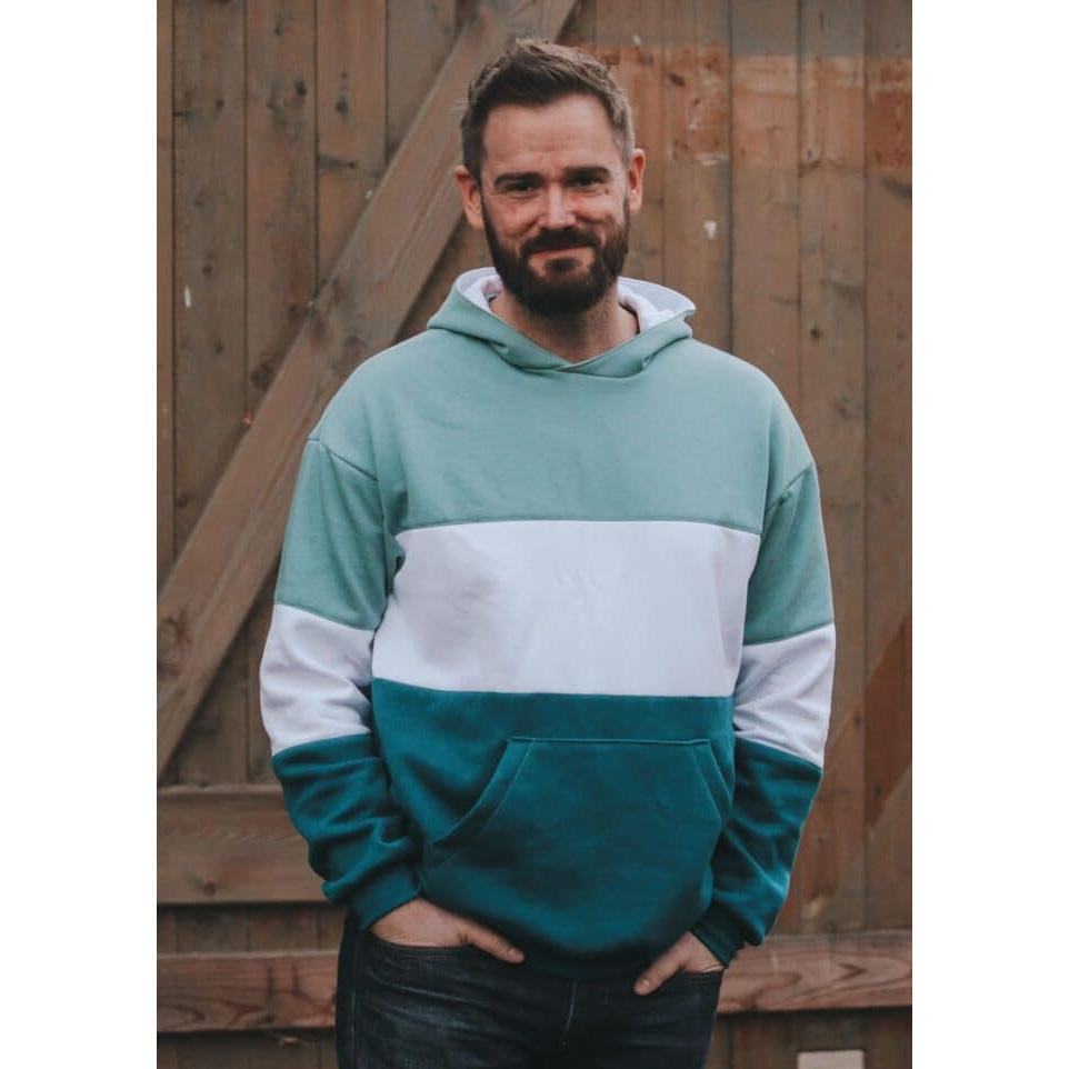 Hoodie für Herren – Schnittmuster – Boston