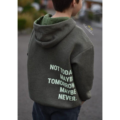 Boston- Hoodie für Kinder – Papierschnittmuster