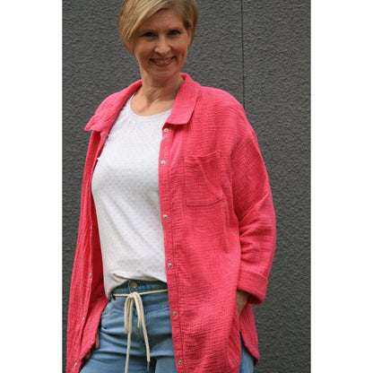 Oversizebluse für Damen - Schnittmuster - Cannes - Papierschnittmuster