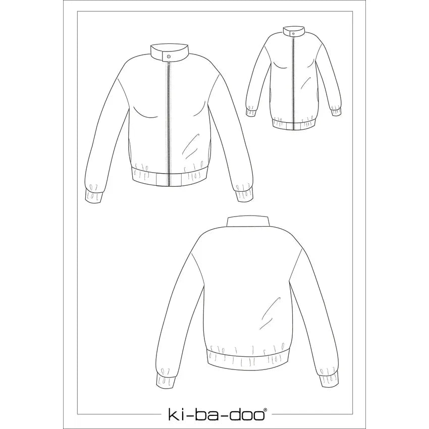 Papierschnitt Blouson Cara | Größe 32-48