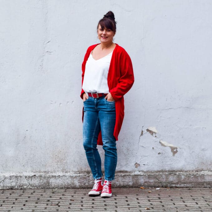 Chicago- Cardigan Damen – Papierschnittmuster Gr. 32-58