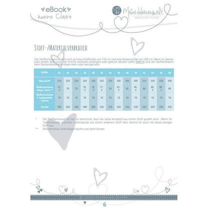 Sweatjacke für Damen - Schnittmuster - Claire - Papierschnittmuster