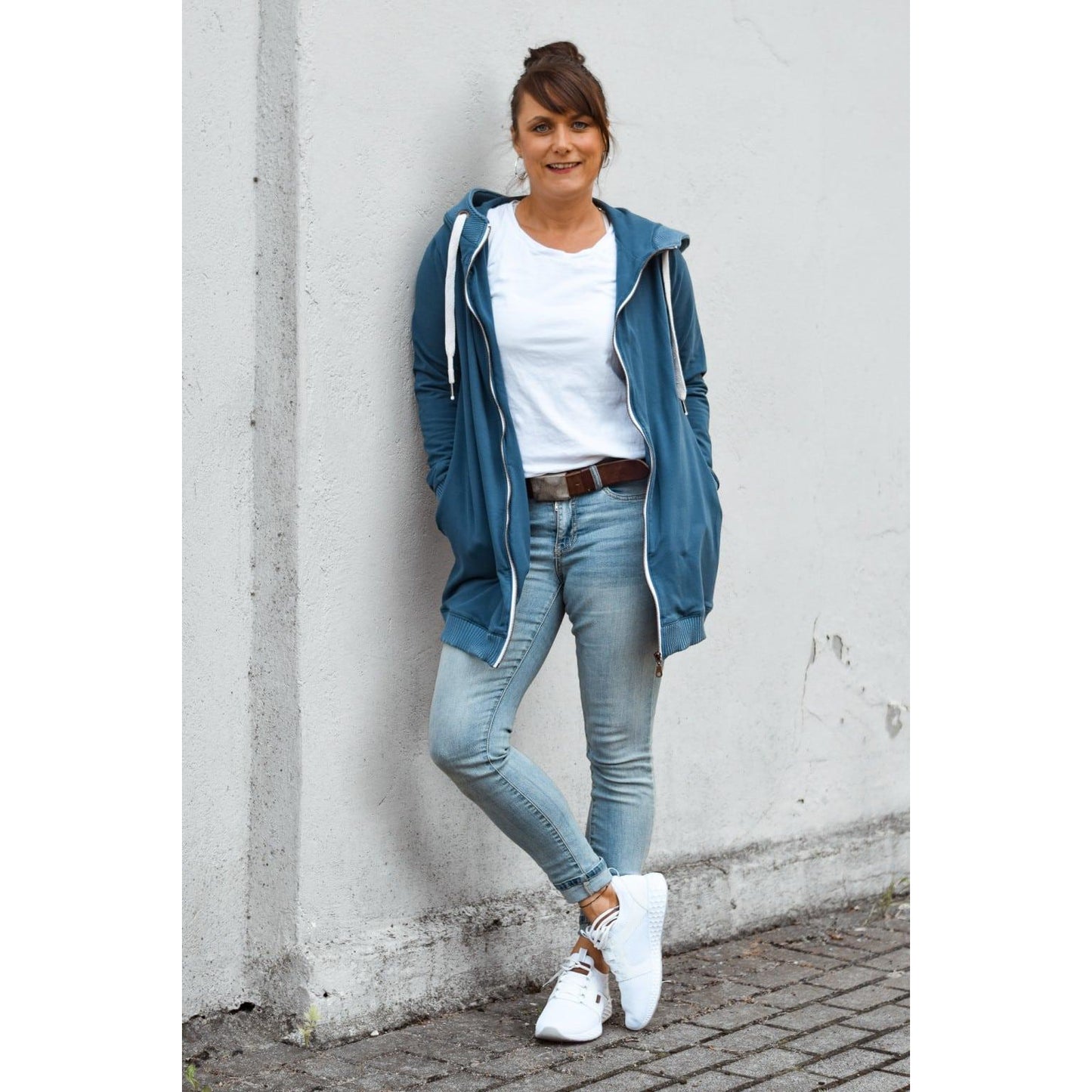 Sweatjacke für Damen –  Clara – Papierschnittmuster