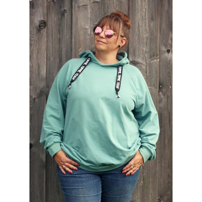 Raglanhoodie für Damen – Schnittmuster – Denver
