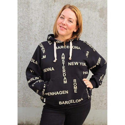 Raglanhoodie für Damen – Schnittmuster – Denver