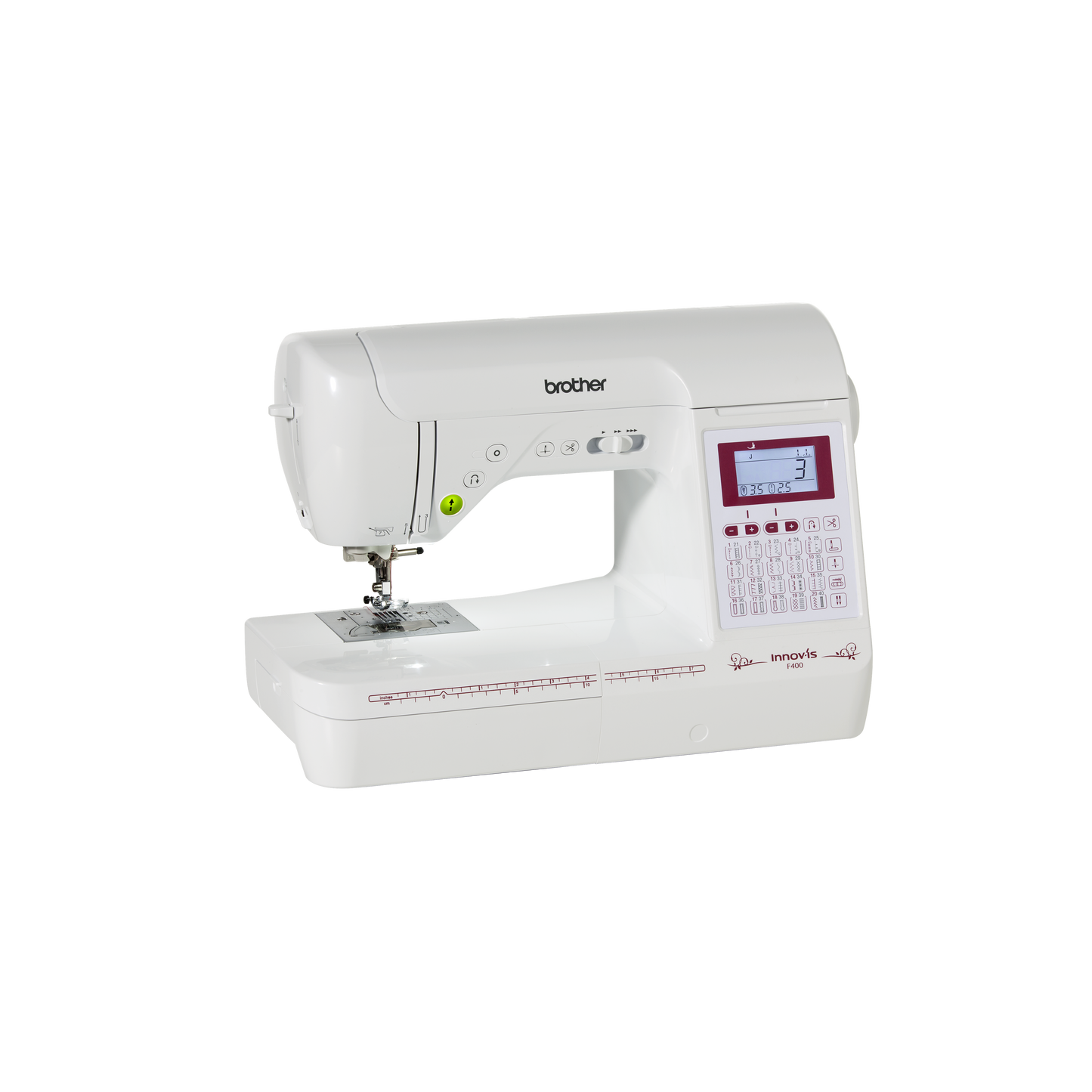 Innov-is F400-  unsere zuverlässige Kurs-Nähmaschine