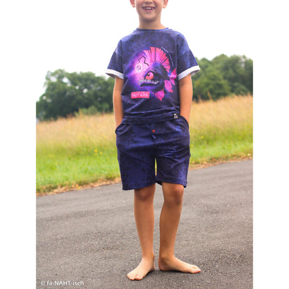 French Terry Panel „Deep Water Anglerfisch“ by Thorsten Berger