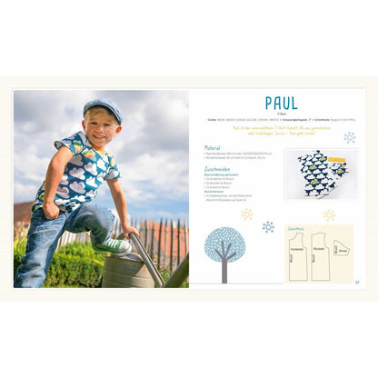 Farbenfrohe Jersey-Outfits für Kinder