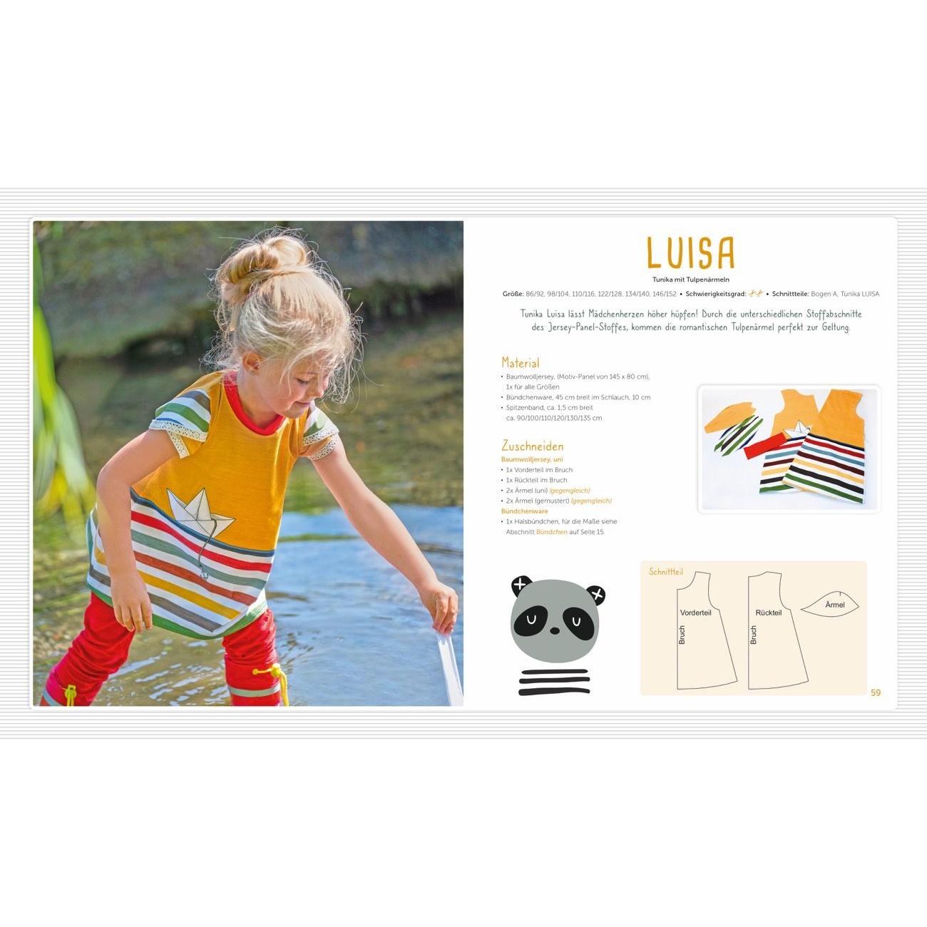 Farbenfrohe Jersey-Outfits für Kinder