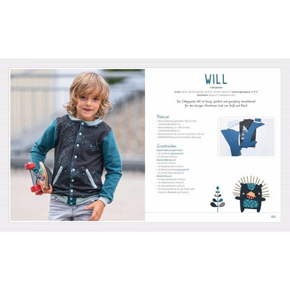 Farbenfrohe Jersey-Outfits für Kinder