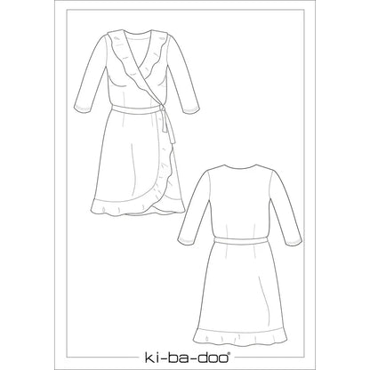 Papierschnitt Wickelkleid Fenja | Größe 32 -48