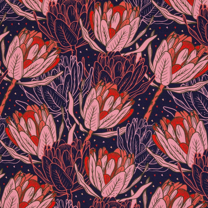 Modal French Terry „Flower Dream“ – Made by Colu