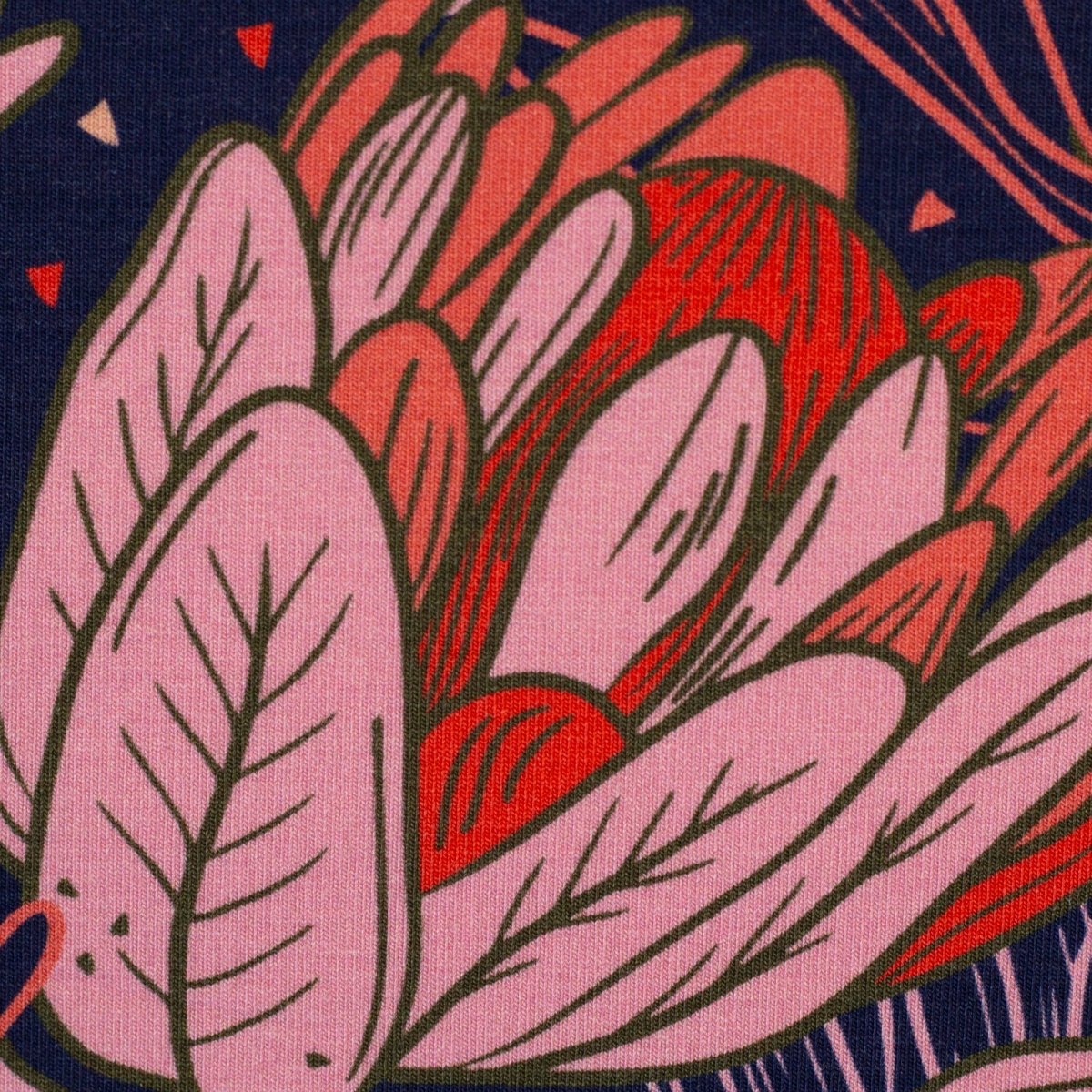 Modal French Terry „Flower Dream“ – Made by Colu