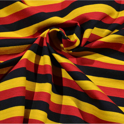 Streifen (schwarz,rot,gold)