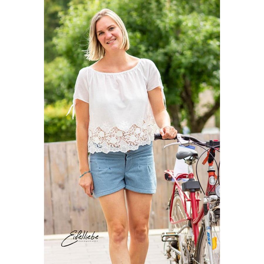 Helen- Chinohosen für Damen - Papierschnittmuster