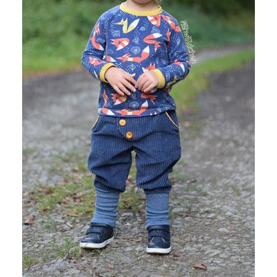 Papierschnittmuster "Ludwig Lässig" die coolste Chinohose für  Kids" Gr.80- 164 -Lotte&Ludwig