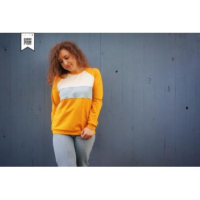Papierschnittmuster Mein BasicPulli 34 - 48