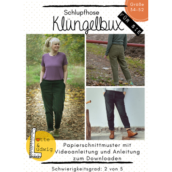 Klüngelbüx für Damen Gr.34-52