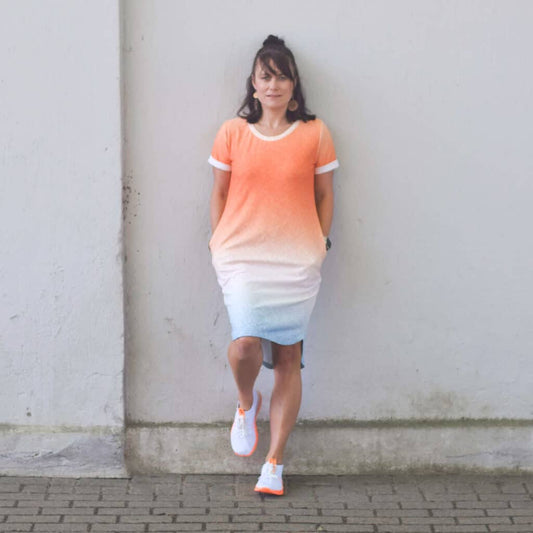 Sweatkleid für Damen - Schnittmuster - Livorno - Papierschnittmuster