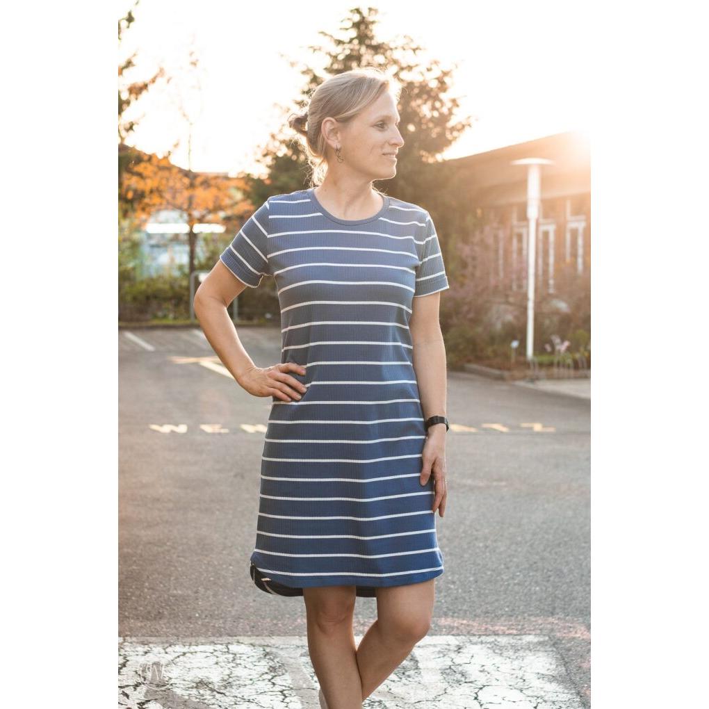 Sweatkleid für Damen - Schnittmuster - Livorno - Papierschnittmuster