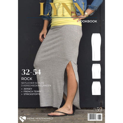 Lynn- Rock für Damen - Papierschnittmuster