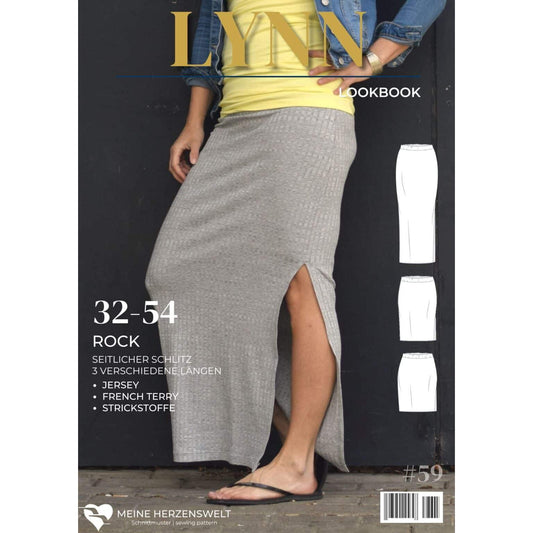 Lynn- Rock für Damen - Papierschnittmuster