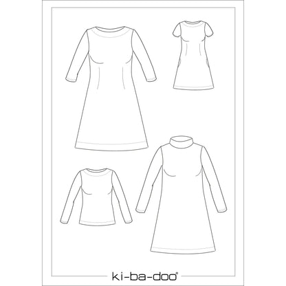 Papierschnitt Kleid/Shirt new Mabinta Damen | Größe 32-58