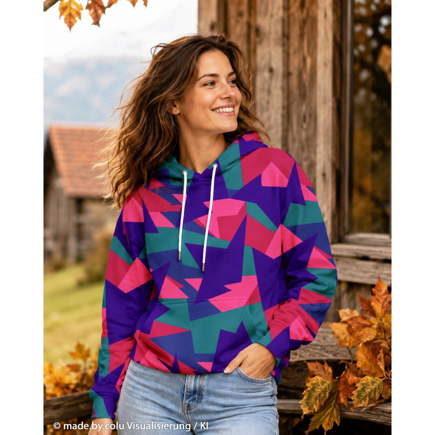 Sweat angerauht  "Autumn Glow made by Colu" - swafing