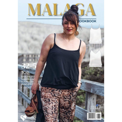 Spaghettitop für Damen - Schnittmuster - Malaga - Papierschnittmuster