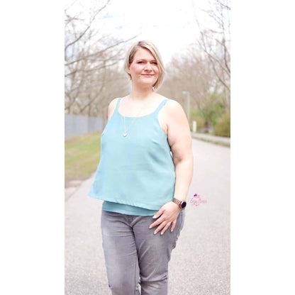 Spaghettitop für Damen - Schnittmuster - Malaga - Papierschnittmuster